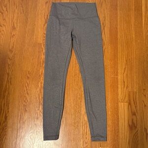 lululemon athletica Gray High-Rise Full-Length Leggings